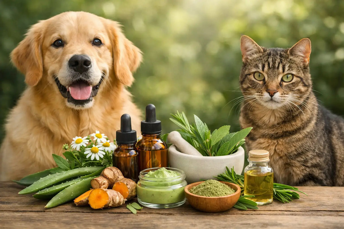 Principi attivi naturali veterinari per cani e gatti