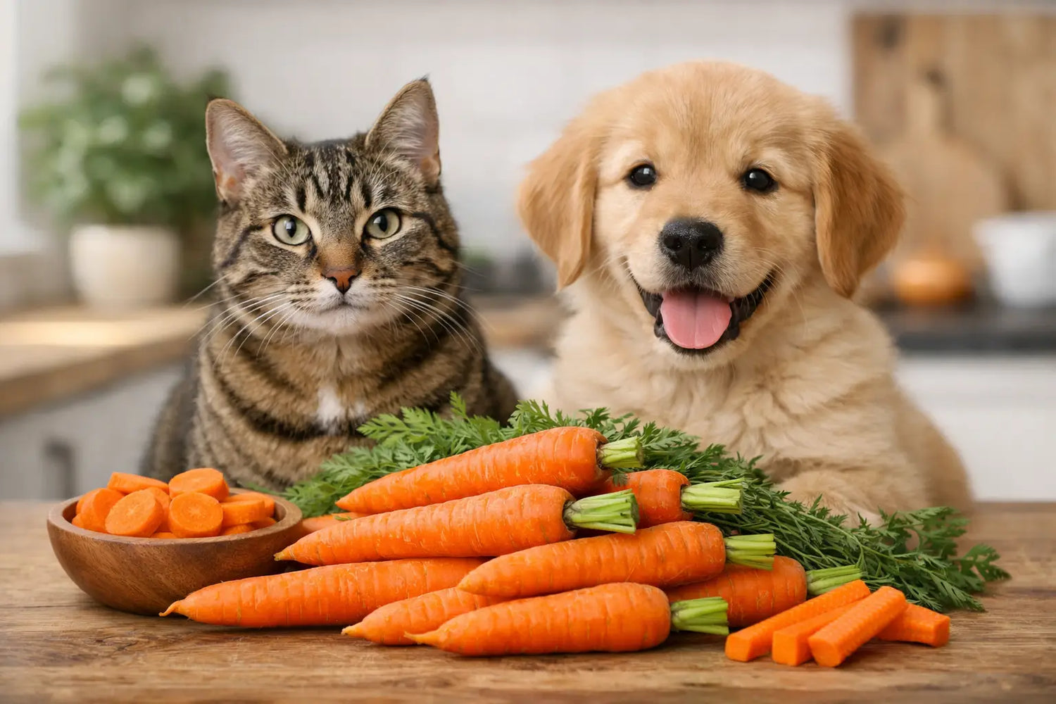 Benefici della carota per cani e gatti