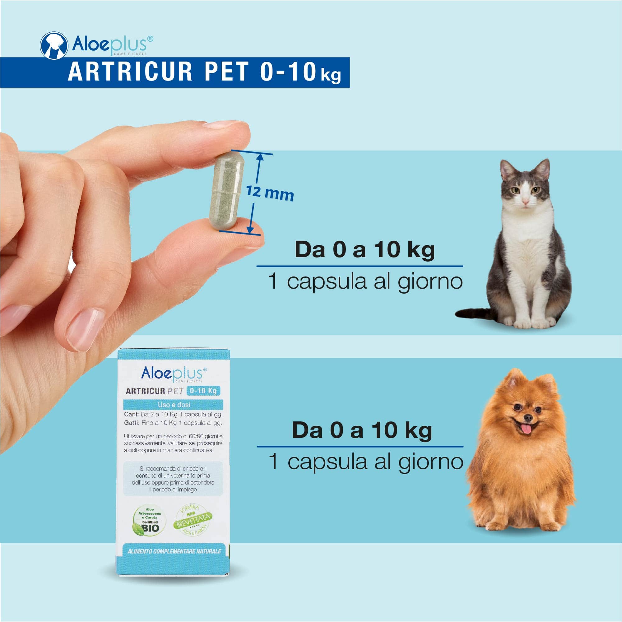 Artricur Pet Perros y gatos 0-10 kg