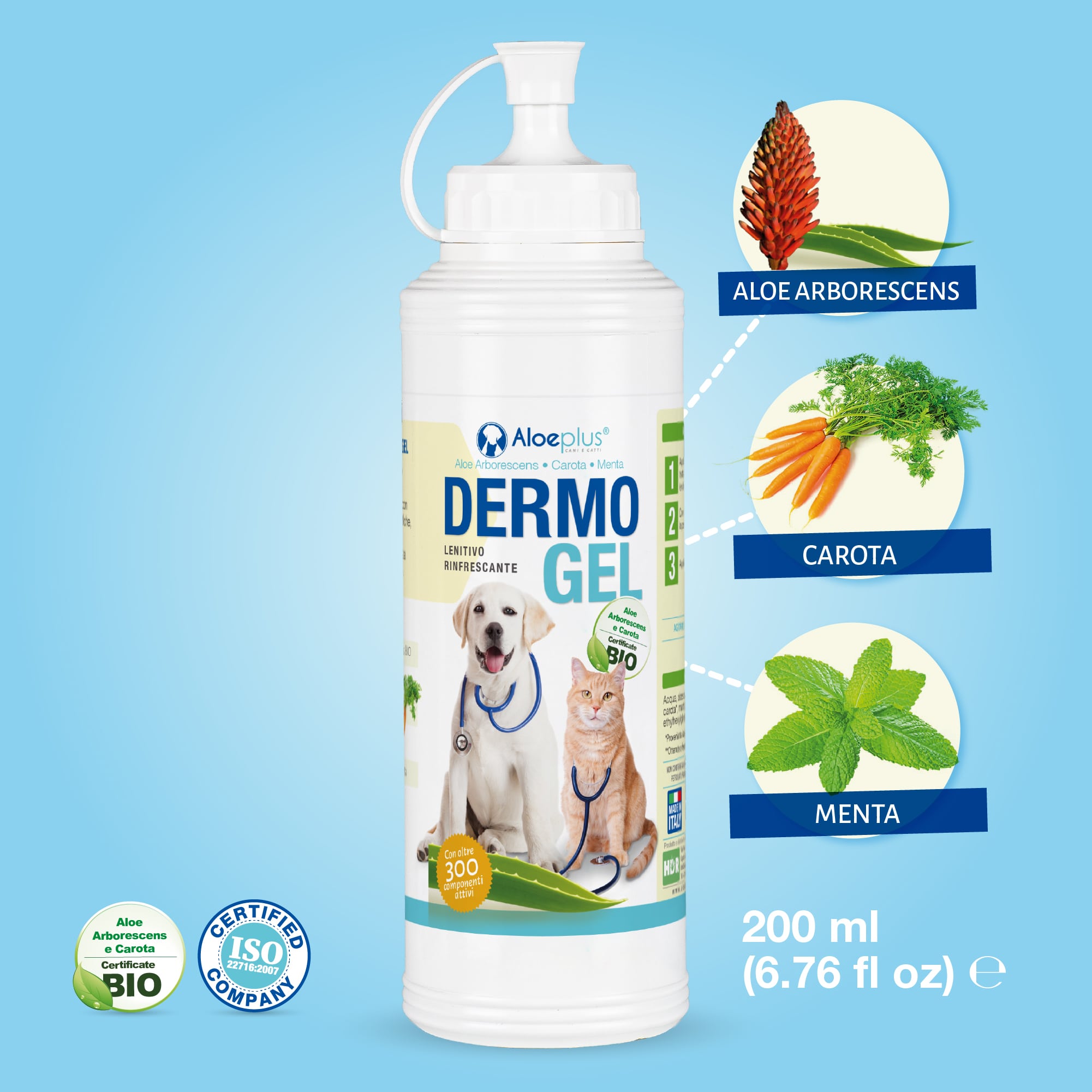 Aloeplus Gel Dermo 200 ml