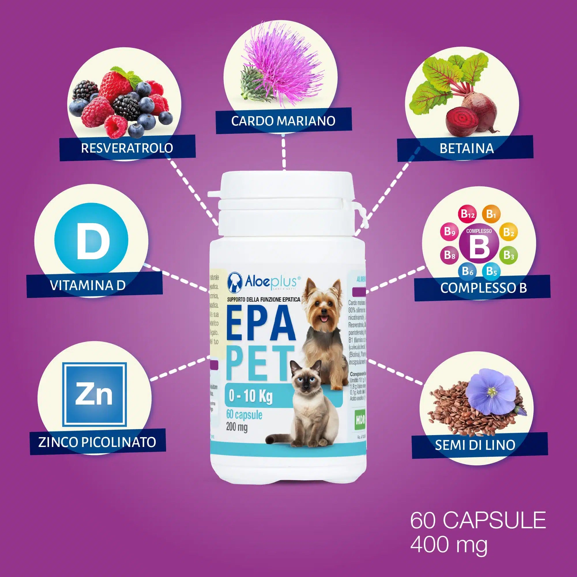 EpaPet Cani e gatti 0-10 kg