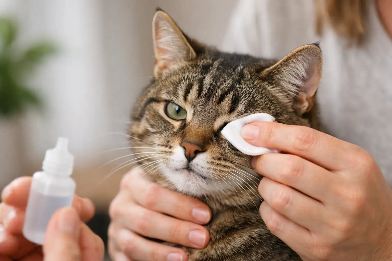 Come pulire gli occhi al gatto senza errori