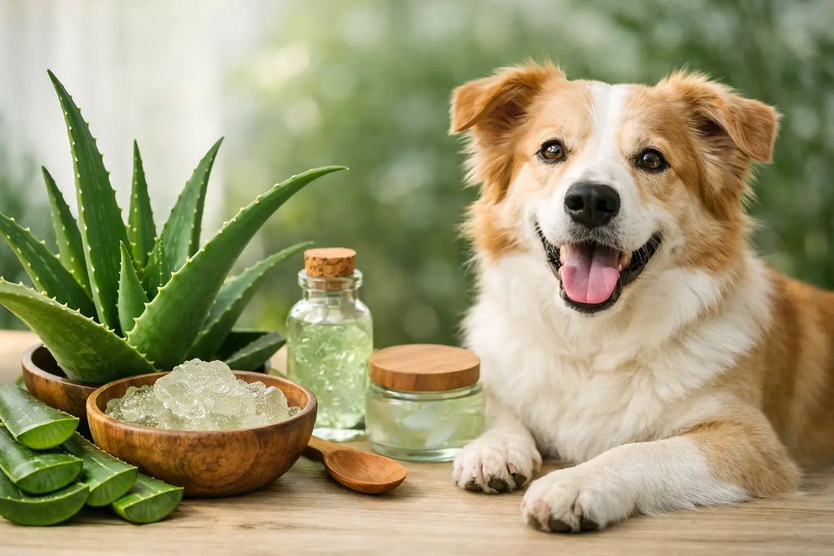 Aloe vera per cani: benefici reali