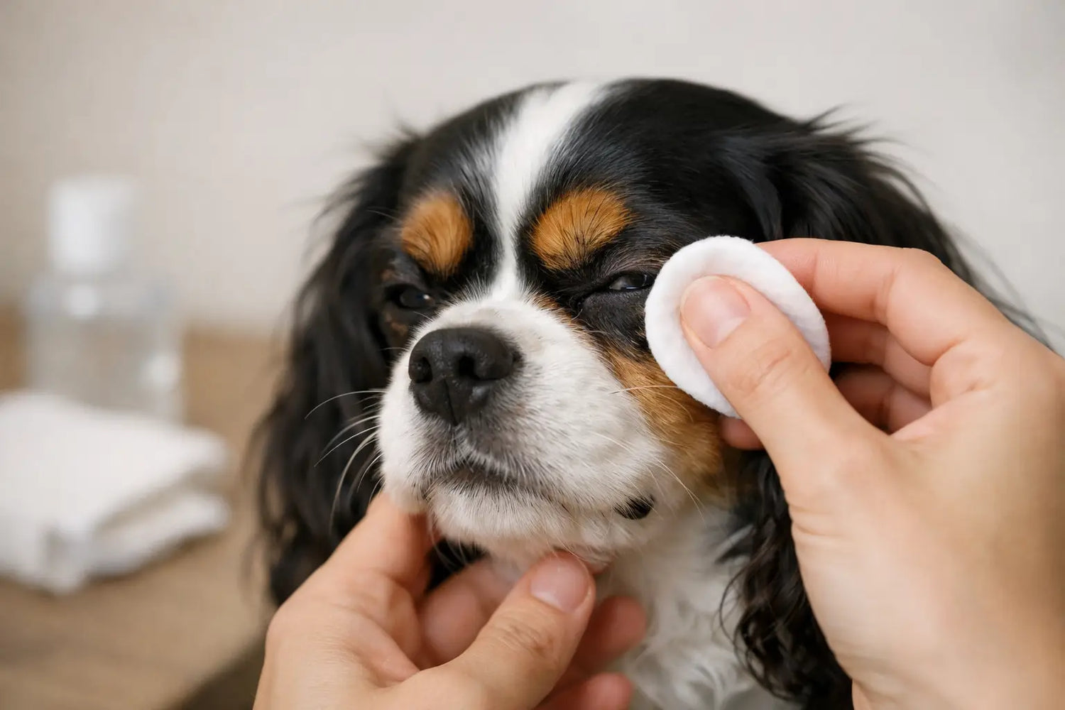 Come pulire contorno occhi cane senza errori