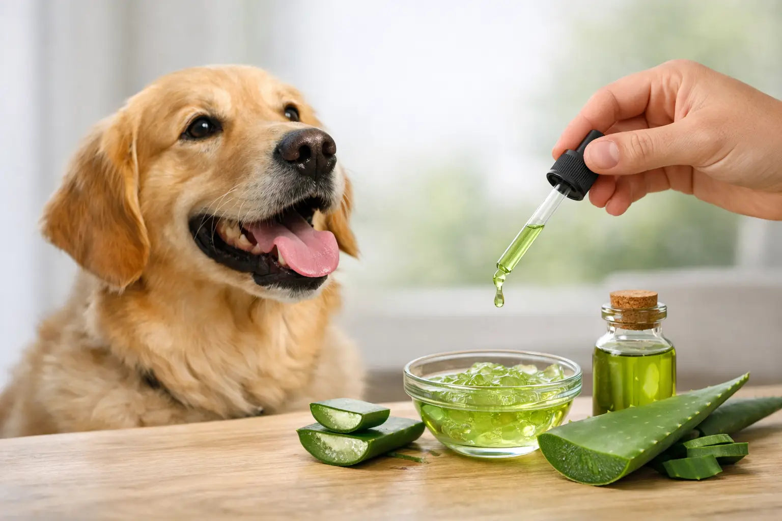 Come somministrare aloe al cane in sicurezza