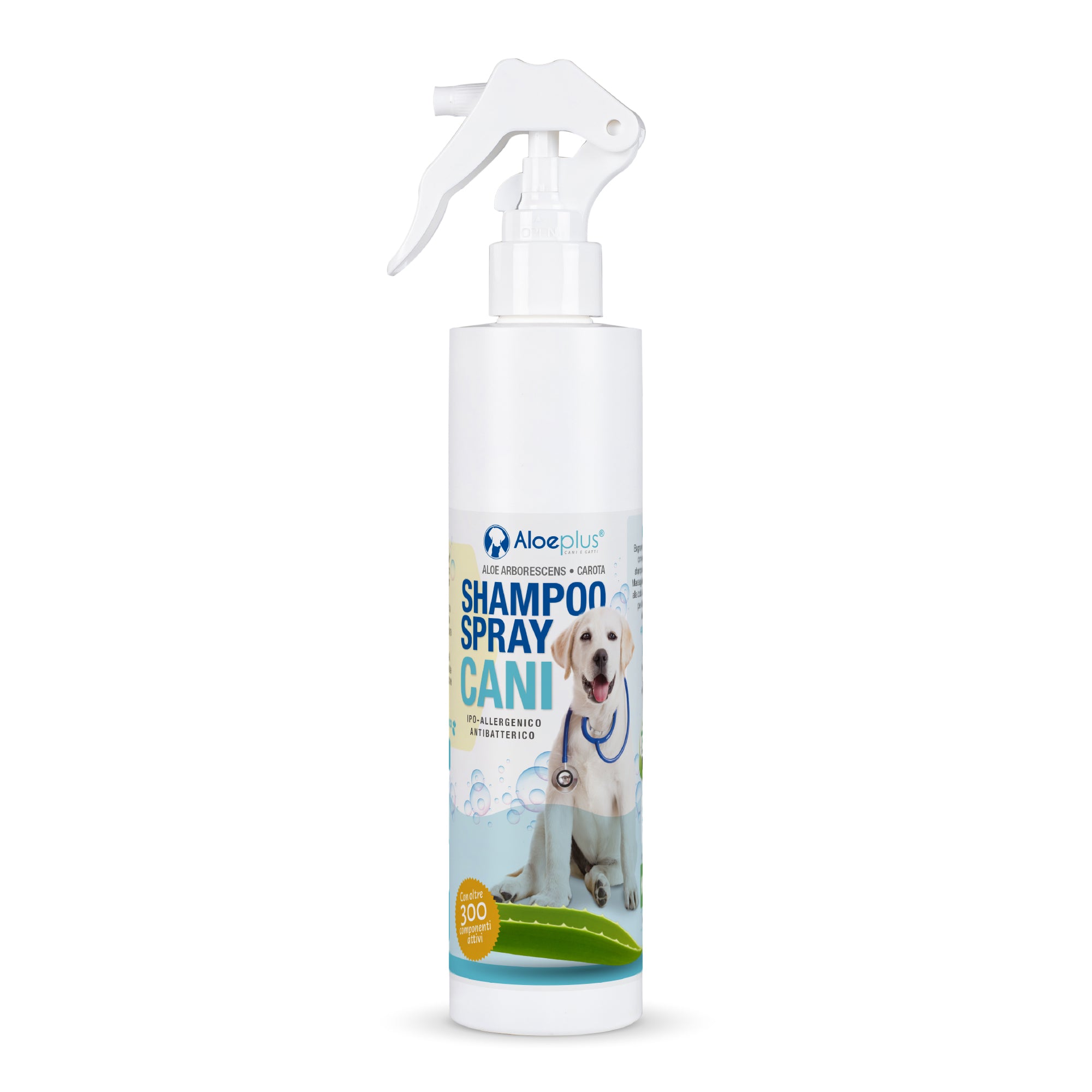Aloeplus Shampooing spray Chiens 250 ml
