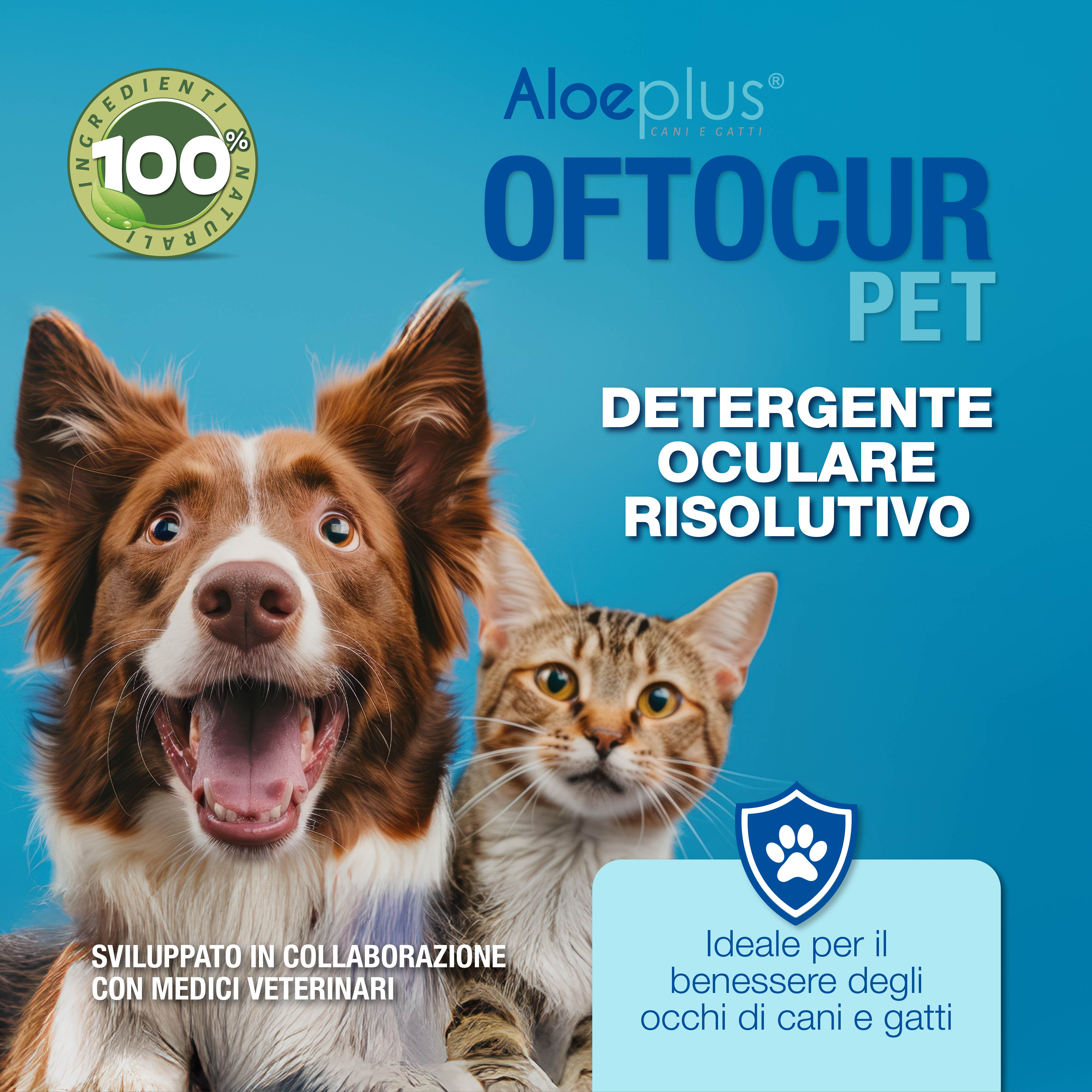 Oftocur Pet - Nettoyant oculaire efficace