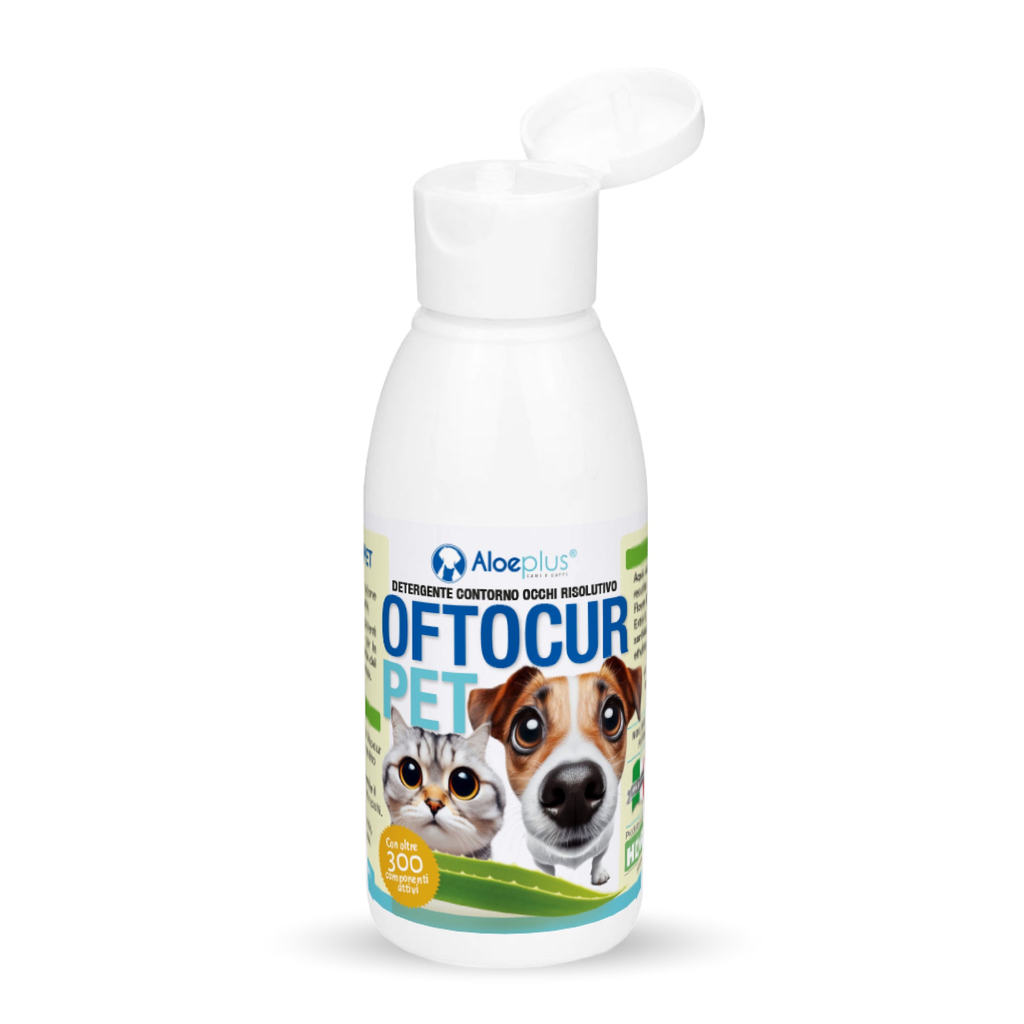 Oftocur Pet - Nettoyant oculaire efficace